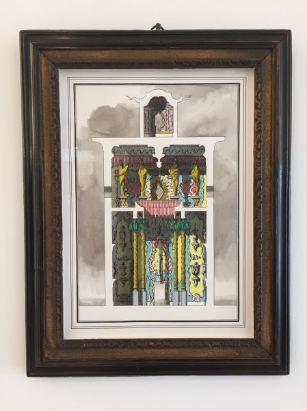Pablo Bronstein, Two-storey, two room pavilion in the Oriental Taste, (2016) at Herald St gallery.