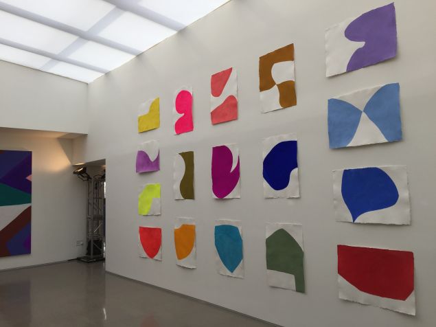 Marina Adams' installation Large Dream at Karma gallery's booth, Independent art fair.