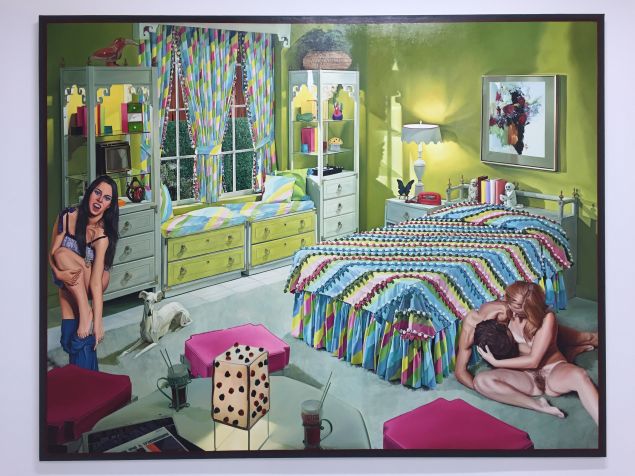 Mark Greenwold, Bright Promise (for Simon), (1971-75) at Garth Greenan Gallery.