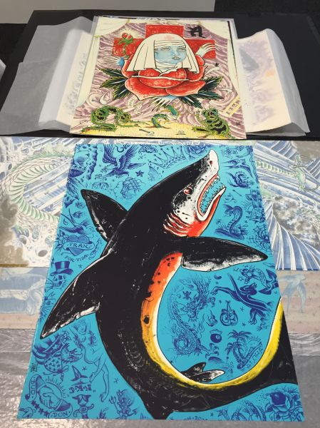 Nurse Mercy (1995) and Tattoo Seas Shark (1995).