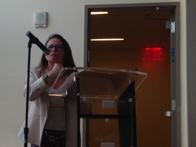 District leader and Assembly candidate Alice Cancel.
