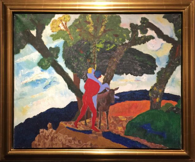 Bob Thompson, The Good Samaritan, 1965.