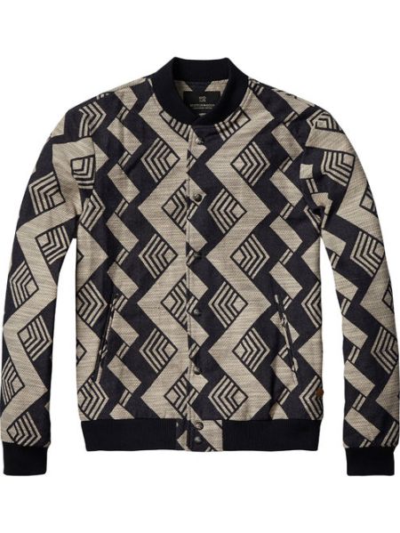 Scotch & Soda Jacquard Bomber, $245, Scotch-Soda.com