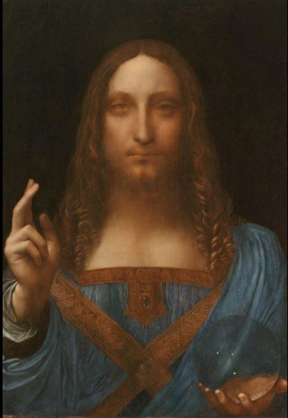 The Leonardo da Vinci painting titled Salvator Mundi purchased by from