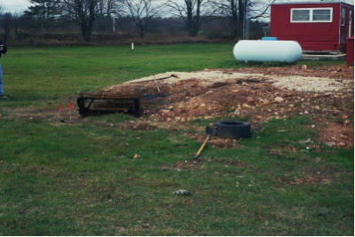 The burn pit from Making a Murderer.