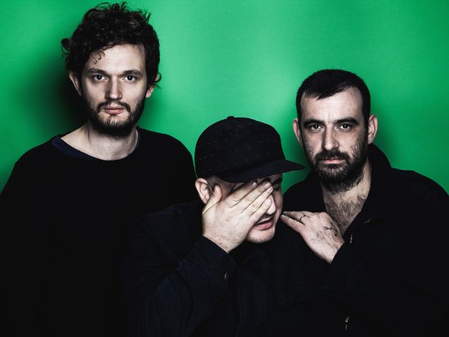 (l-r) Sascha Ring, Gernot Bronsert, Sebastian Szary