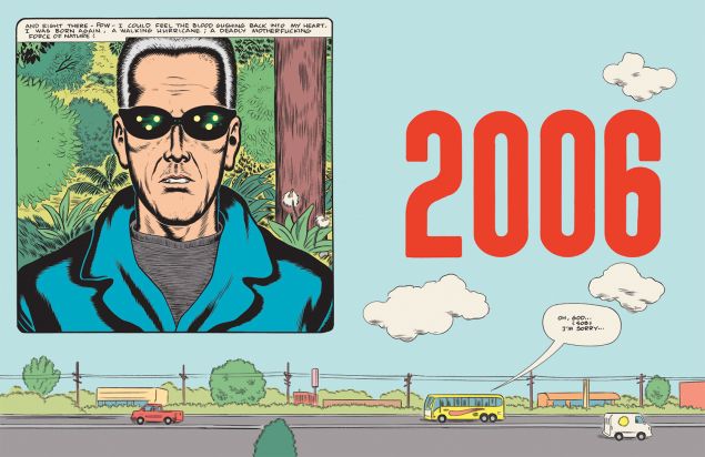 A page from Mr. Clowes' book.