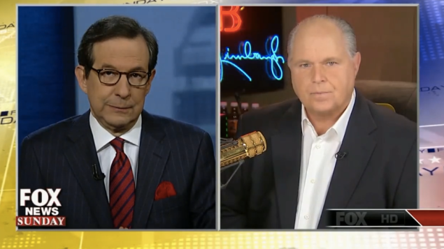 You knew the Republicans were in serious trouble when the first guest on the right-wing show was Rush Limbaugh, the radio oracle who has done a swell job of bringing angry white men into the party.