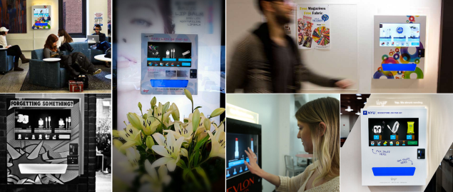 Each machine doubles as a branding and marketing tool.