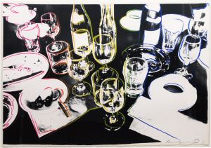 Andy Warhol, After the Party, 1979. Print. Included in Paddle8's Lynn Wyatt auction, estimate $10,000–$15,000.