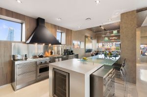 Careful what you touch in the kitchen.