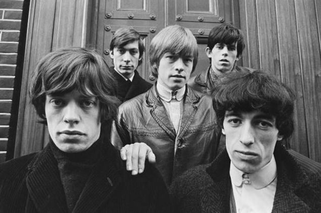 The Rolling Stones, left to right: Mick Jagger, Charlie Watts, Brian Jones, Keith Richards and Bill Wyman