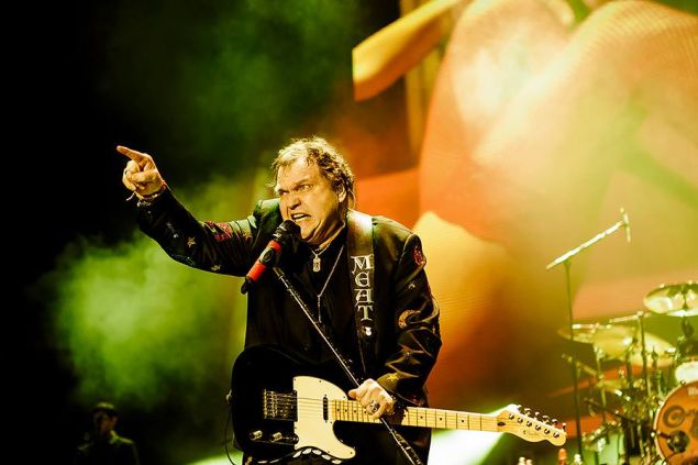 Meat Loaf, good enough for dinner, not good enough for the Hall.
