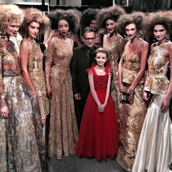 Trinity's wish to walk a NYFW runway is granted with Naeem Khan