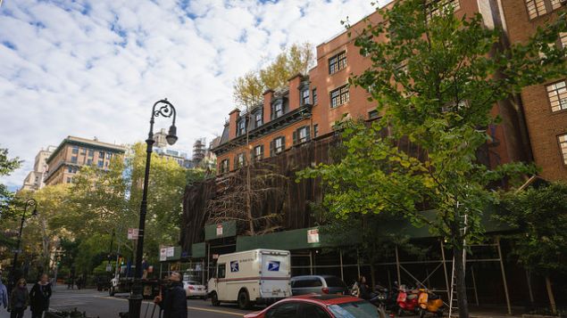 Gramercy Park morning.