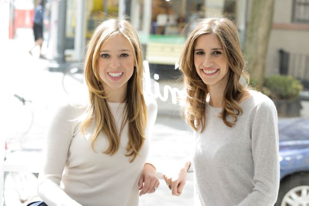 Danielle Weisberg and Carly Zakin, who founded theSkimm three years ago.