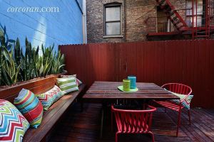 And here we have the enclosed outdoor space.