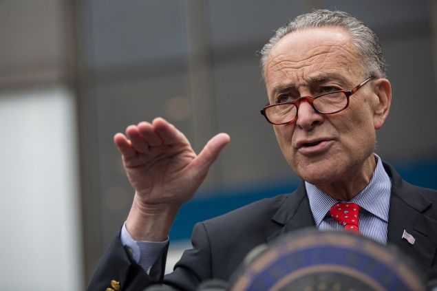 Senate Minority Leader Charles Schumer.