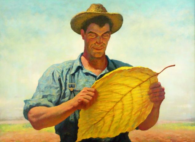 James Chapin, Boy, That’s Tobacco, ca. 1942. Associated American Artists for American Tobacco Company.