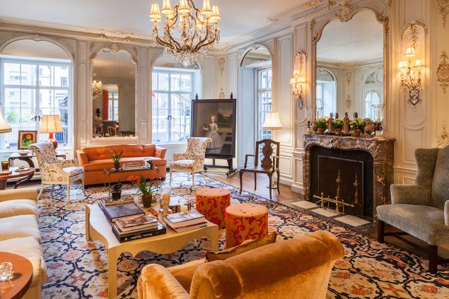 A duplex at 720 Park Avenue.