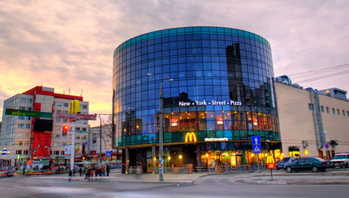 MagiGrand shopping mall in Vinnitsa.