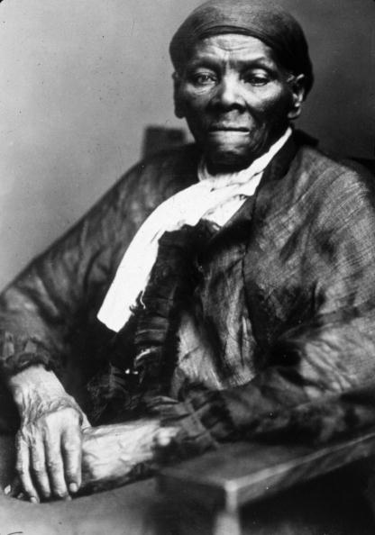 American abolitionist leader and former slave Harriet Tubman's most shared photo on social media 