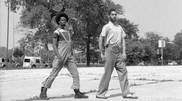 Catherine Sullivan with George Lewis & Sean Griffin, Afterword via Fantasia, 2016. Courtesy of the artists and Metro Pictures.