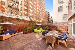The oasis on 72nd Street.