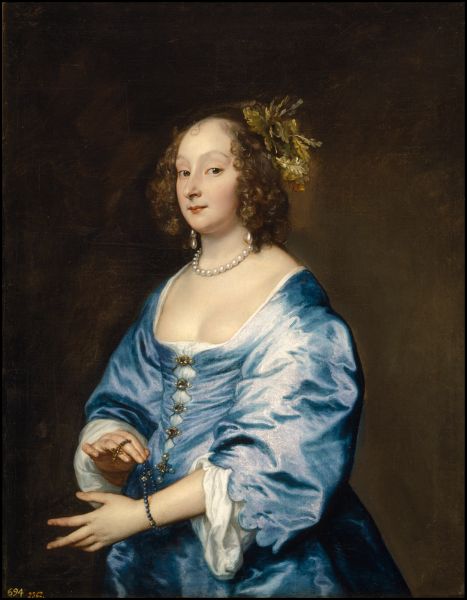 Anthony van Dyck (1599–1641) Mary, Lady van Dyck, née Ruthven, ca. 1640.