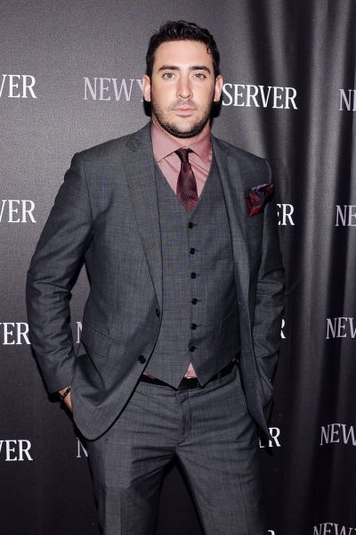 Matt Harvey at a party hosted by The New York Observer.