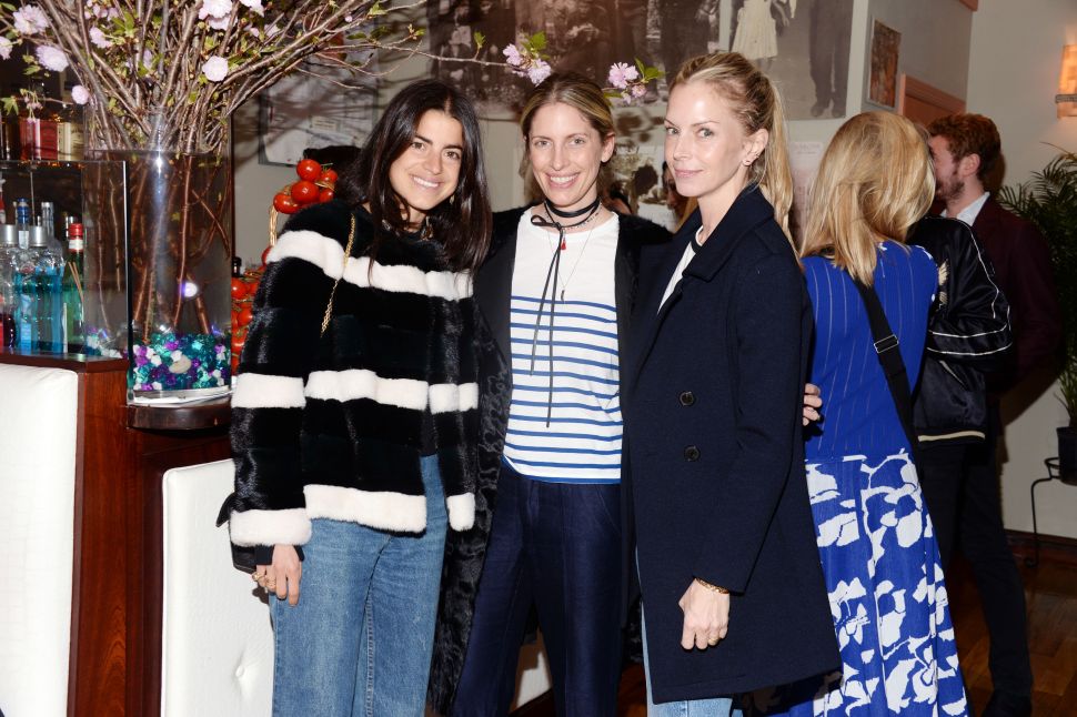 Leandra Medine, Valerie Boster, Meredith Melling-Burke