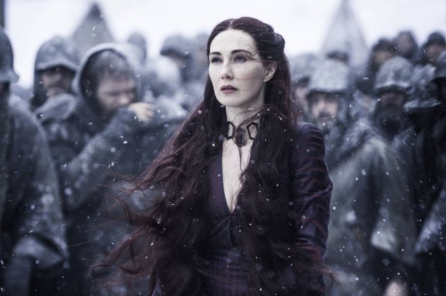 Carice van Houten as Melisandre in Game of Thrones.