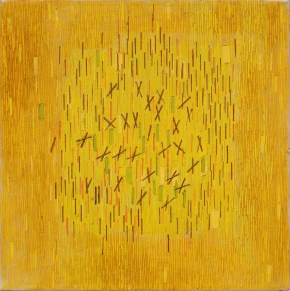 Lee Mullican, Phantom Canvas, (1961).