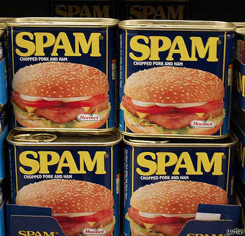 Believe it or not, spam email is even more disgusting than this stuff.
