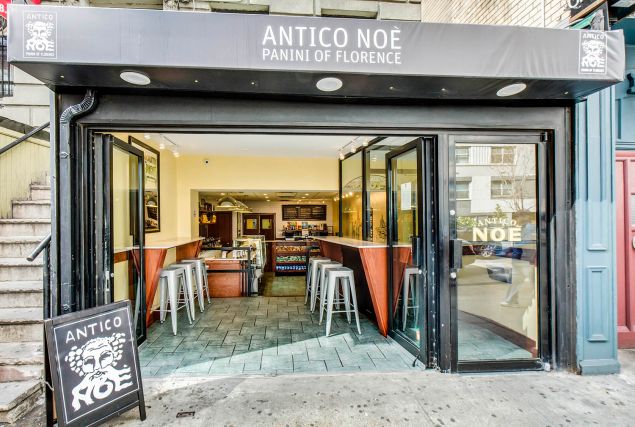 The Antico Noè sandwich shop, opened by partners Michael Grant and Vinny Dautaj. 