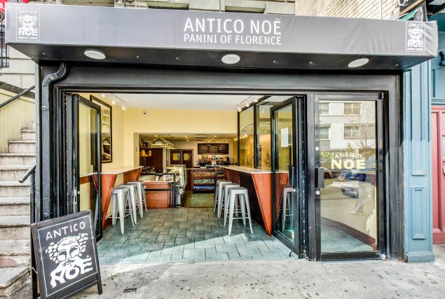 The Antico Noè sandwich shop, opened by partners Michael Grant and Vinny Dautaj.