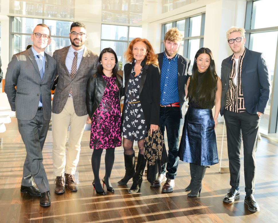 Steven Kolb, Eneuri Acosta, Melody Lee, Diane Von Furstenburg, Timo Weiland, Donna Kang, Alan Eckstein