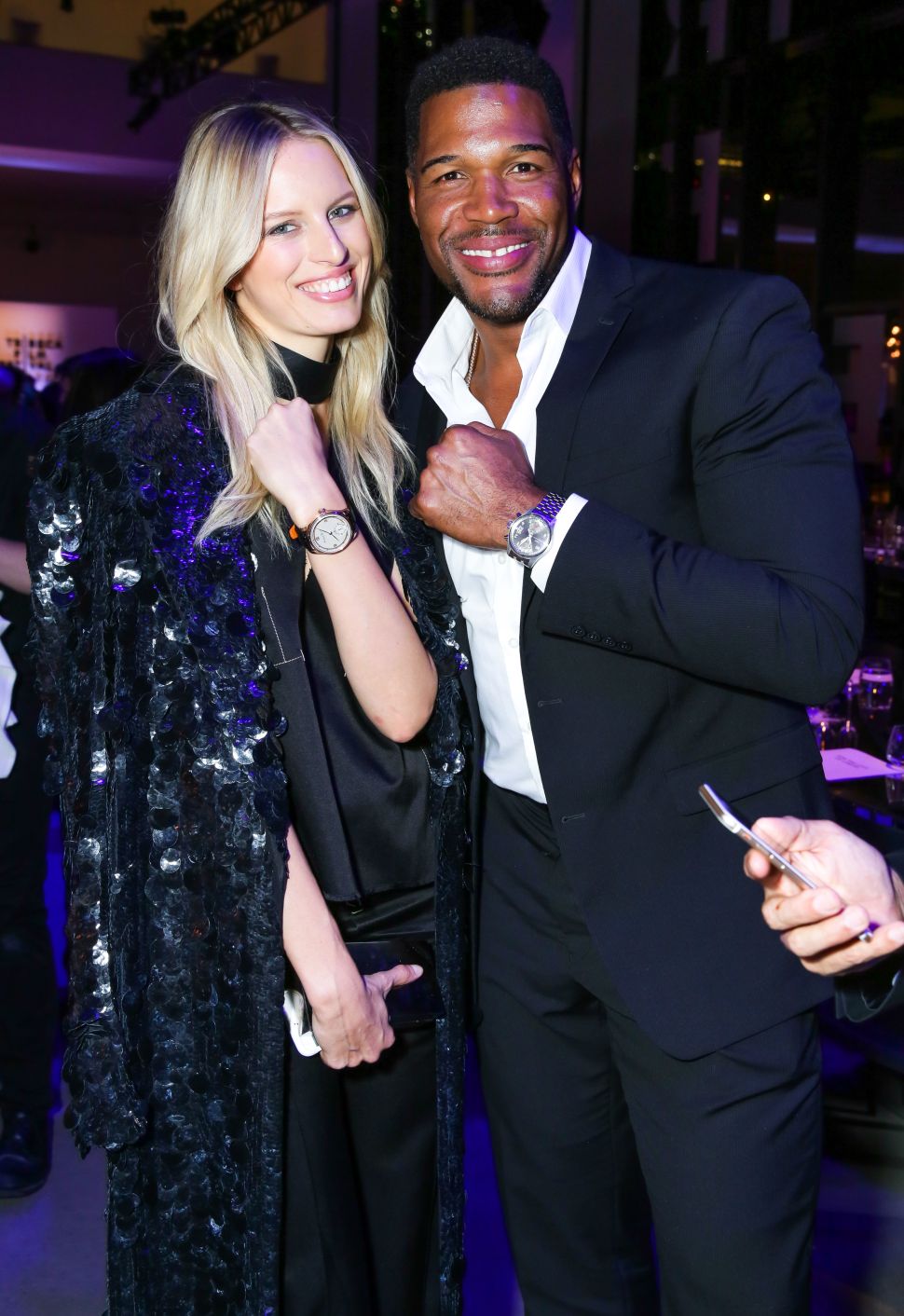 Karolina Kurkova, Michael Strahan