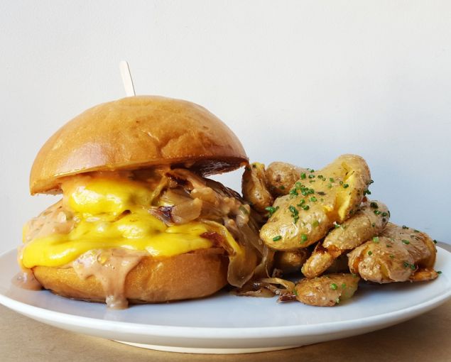 Fundamental LA's burger