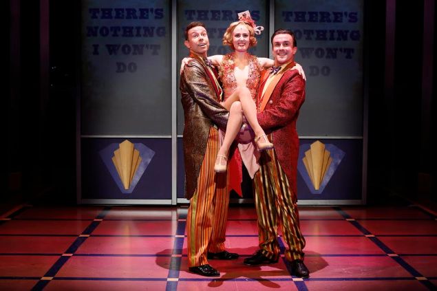 Jeremy Benton, Ellen Zolezzi and Josh Walden in Cagney.