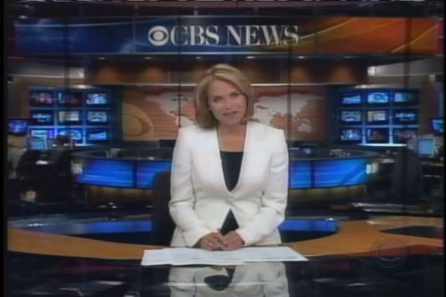Katie Couric's first day on CBS Evening News