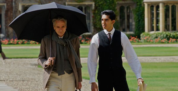 Jeremy Irons and Dev Patel in 'The Man Who Knew Infinity.'
