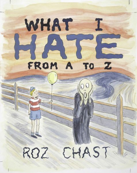 What I Hate from A to Z, 2011 Illustration for "What I Hate from A to Z." 