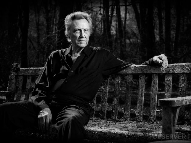 Christopher Walken in the sun.