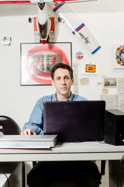 Dan Seiple in his Berlin studio.