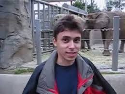 Jawed Karim in "Me at the zoo."