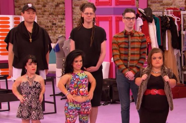 The cast with their Little Women: LA partners.