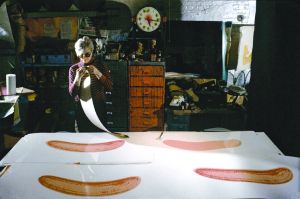 Evidence of the neighborhood's one-time cool card: Andy Warhol's original Factory