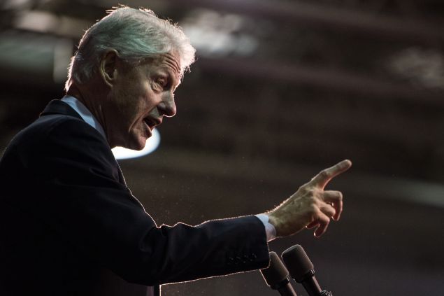 Former President Bill Clinton.