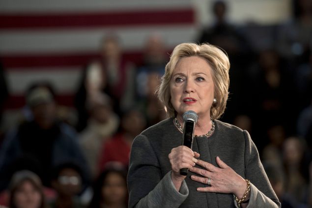 Hillary Clinton hosts a "Women for Hillary" Town Hall meeting in Brooklyn on April 5.